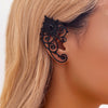 Earrings Alloy Geometric Pattern Gothic Style Diamond Design For Women