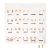 Earrings Alloy Imitation Pearl Diamond Geometric Simple Style For Women