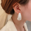 Earrings Alloy Retro Oil Dropping Geometric Style For Women