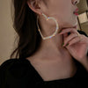 Earrings Alloy Retro Oil Dropping Geometric Style For Women