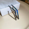 Earrings Alloy Retro Oil Dropping Geometric Style For Women