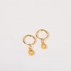 Earrings Copper Drop Shaped Simple Diamond Processed For Women