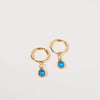 Earrings Copper Drop Shaped Simple Diamond Processed For Women