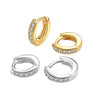 Earrings Copper Geometric 18K Gold Plated