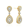 Earrings Copper Geometric Light Luxury Style