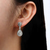 Earrings Copper Geometric Light Luxury Style