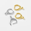 Earrings Copper Zircon Inlaid Electroplated Platinum 18K Gold Classic Highend Niche Design