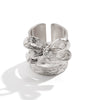 Earrings Imitation Pearls Bow Tie Geometric Electroplating For Women