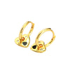 Earrings 925 Silver Heart Electroplating