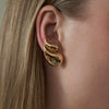 Earrings Stainless Steel Drop Shape Electroplated Original Design Light Luxury Highend