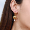Earrings Stainless Steel Geometric Electroplating Style