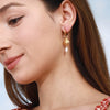 Earrings Stainless Steel Geometric Electroplating Style