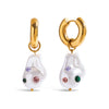 Earrings Stainless Steel Geometric Electroplating Women's