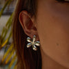 Earrings Stainless Steel Geometric Ins Style Electroplating