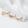 Earrings Suit Copper Geometric Square Ear Buckle Inlaid Zircon