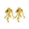 Earrings Titanium Steel Animals Geometric Fashion Exaggerated Polishing