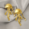 Earrings Titanium Steel Animals Geometric Fashion Exaggerated Polishing