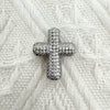 Eco Friendly Fashion Gold Plated Copper Diamond Encrusted Cross Sailboat Cloud Pendant Bracelet Necklace Accessories