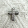 Eco Friendly Fashion Gold Plated Copper Diamond Encrusted Cross Sailboat Cloud Pendant Bracelet Necklace Accessories