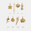 Egg Beater Pendant Stainless Steel Furnace Vacuum Plated Jewelry