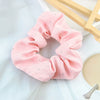 Elastic Rhinestone Large Intestine Hair Ring Fabric Knitting Women's Hair Accessories