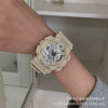 Electronic Watch Plastic Mirror Plastic Case Silicone Strap Round Dial Unicorn Style For General Gender