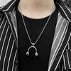 Electroplated Alloy Pearl Chain Necklace With Animal Zodiac Pendant Cartoon Leaf U Shape And Geometric Design Unisex Jewelry