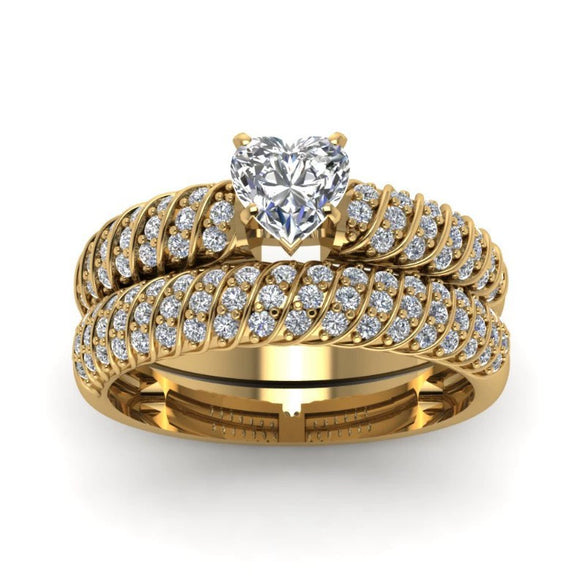 Electroplated Geometric Metal Couple Ring Set For Women And Unisex Fashion Jewelry Wholesale