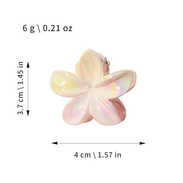 Electroplated Plumeria Flower Women's Hairpin Hair Accessories