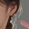 Electroplated Titanium Alloy Star Earrings Minimalist Geometric Stackable Ear Clips For Unisex Wear