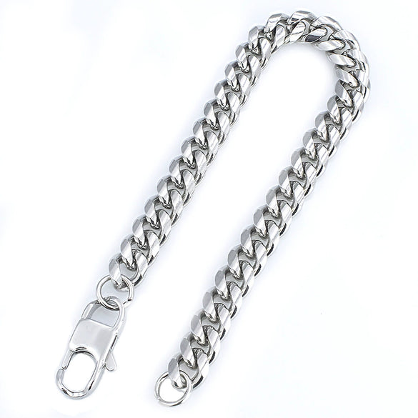Electroplated Titanium Steel Link Bracelet With Geometric Animal And Zodiac Motifs Unisex Punk Fashion Jewelry