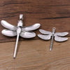 Electroplated Zinc Alloy Dragonfly Pendant Charm For Necklace And Bracelet Jewelry Accessories