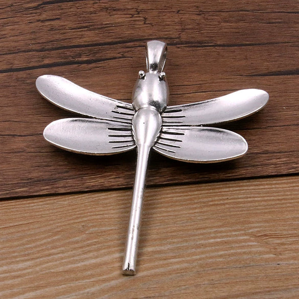 Electroplated Zinc Alloy Dragonfly Pendant Charm For Necklace And Bracelet Jewelry Accessories