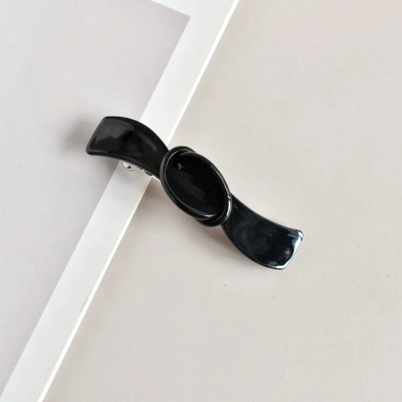 Elegant Acetate Women's Side Hair Clip Hairpin With Handcrafted Finish For Ponytails And Stylish Hairstyles