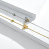 Elegant Bee Sterling Silver Plating Zircon Bracelets