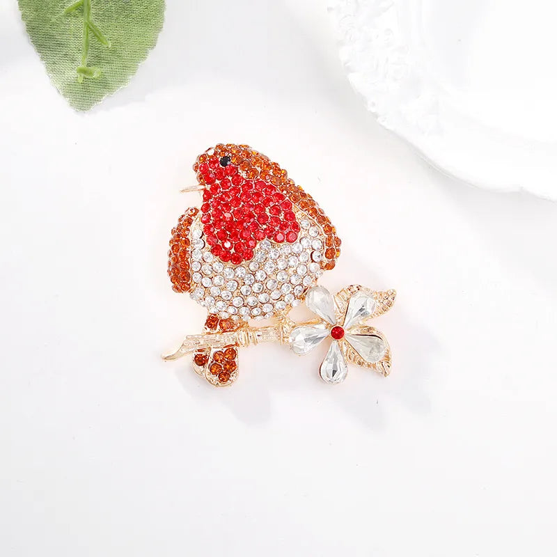 Elegant Bird Alloy Unisex Corsage