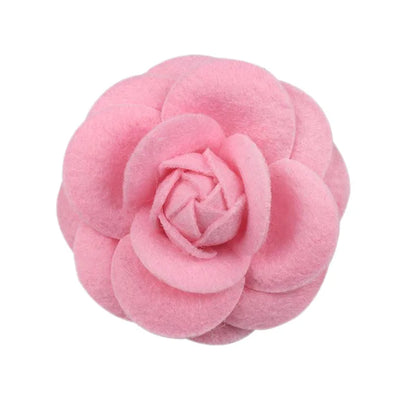 Elegant Camellia Imitation Pearl Unisex Brooches