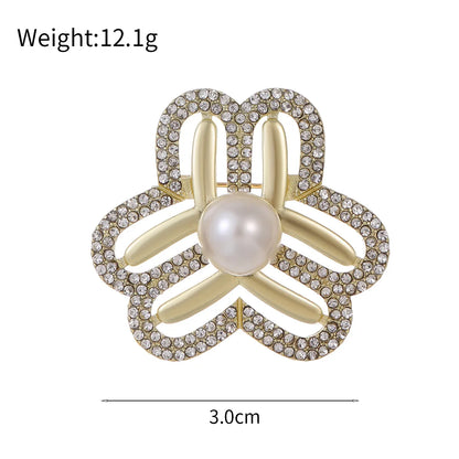 Elegant Cute Animal Heart Shape Flower Alloy Men'S Brooches