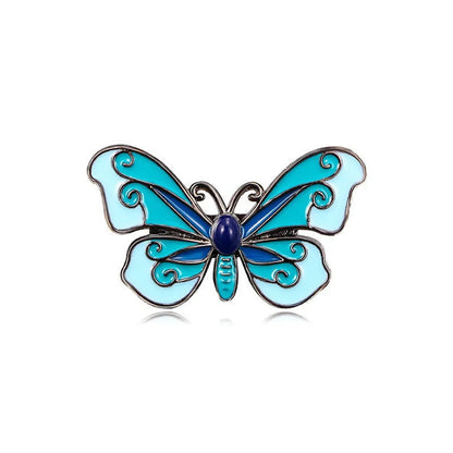 Elegant Cute Butterfly Alloy Women'S Brooches