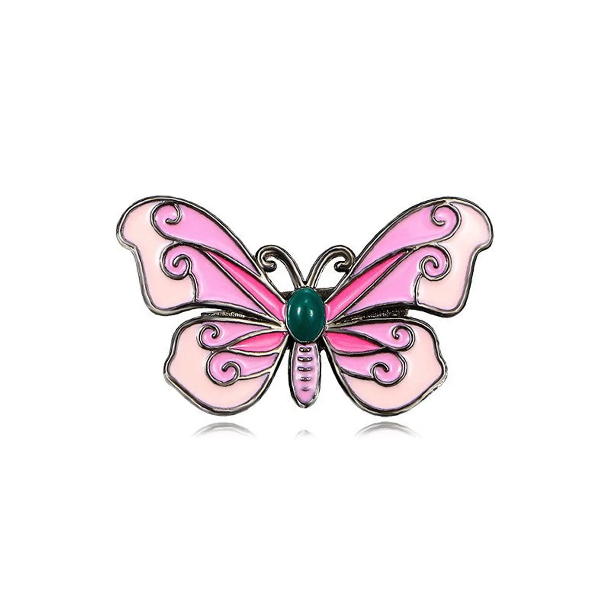 Elegant Cute Butterfly Alloy Women'S Brooches