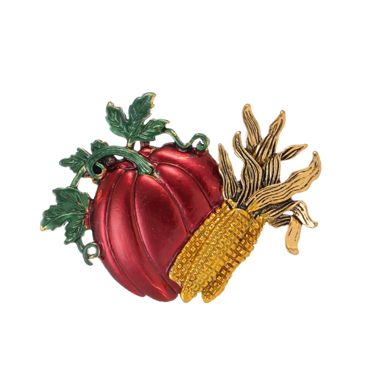 Elegant Cute Ice Cream Pumpkin Witches Knot Alloy Women'S Brooches