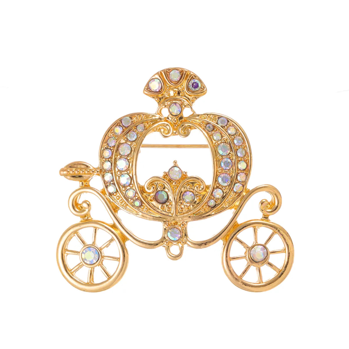 Elegant Cute Plant Fruit Bicycle Alloy Women'S Brooches