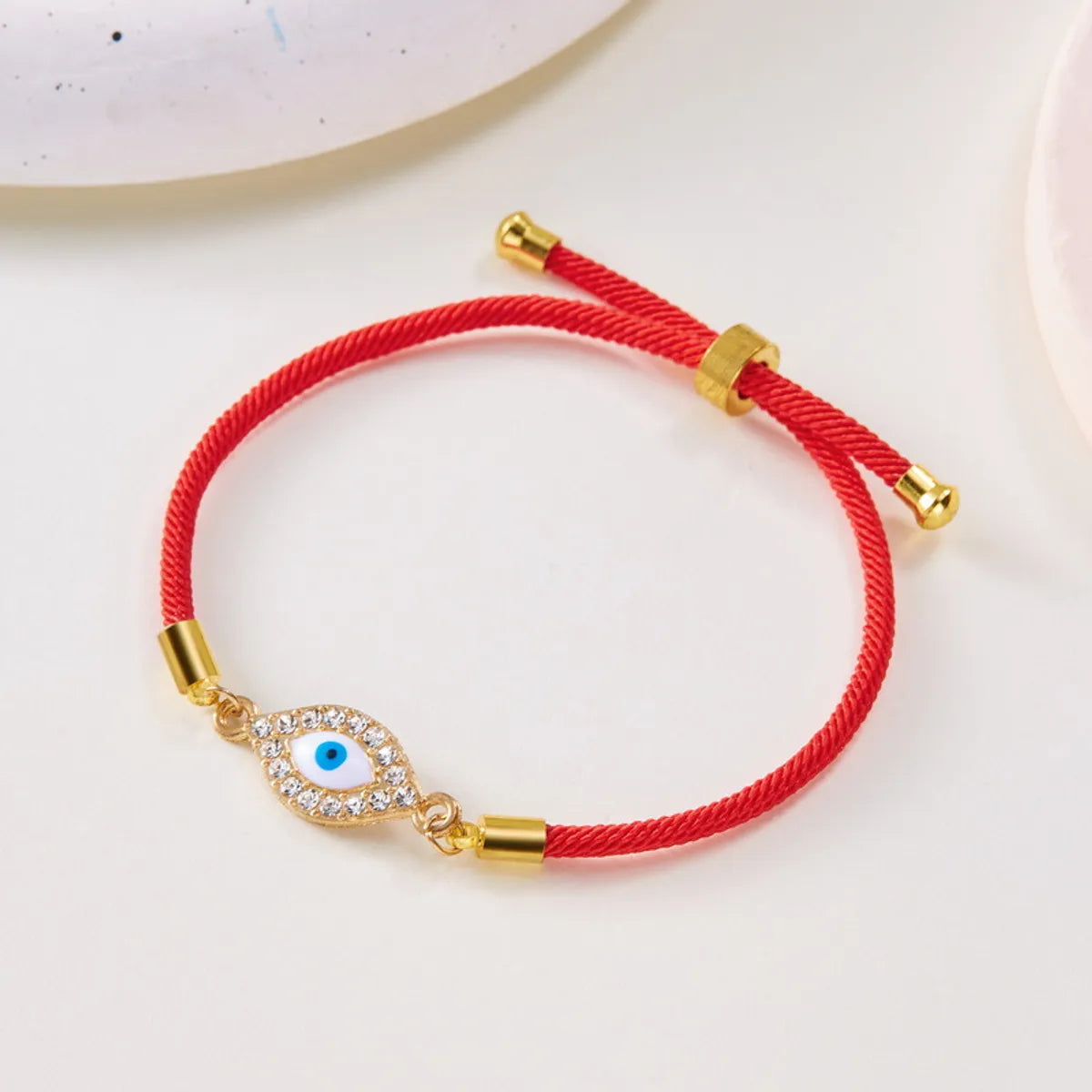 Elegant Devil'S Eye Palm Infinity Alloy Wholesale Bracelets