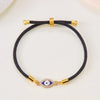Elegant Devil'S Eye Palm Infinity Alloy Wholesale Bracelets