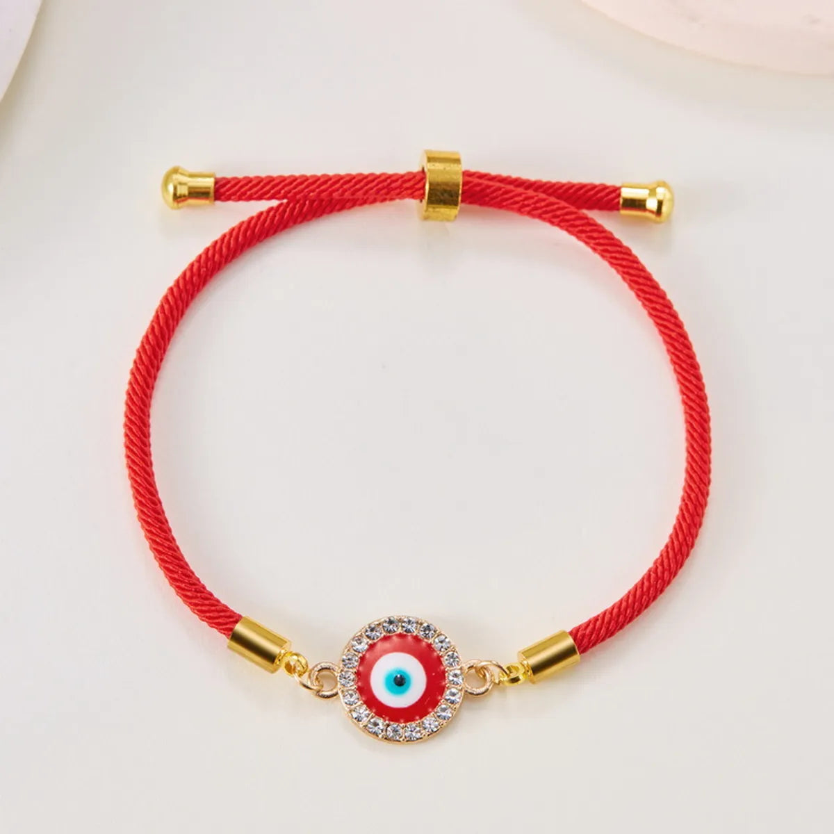 Elegant Devil'S Eye Palm Infinity Alloy Wholesale Bracelets