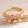 Elegant Elephant Alloy Wholesale Bangle