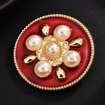 Elegant Flower Alloy Zircon Women'S Brooches