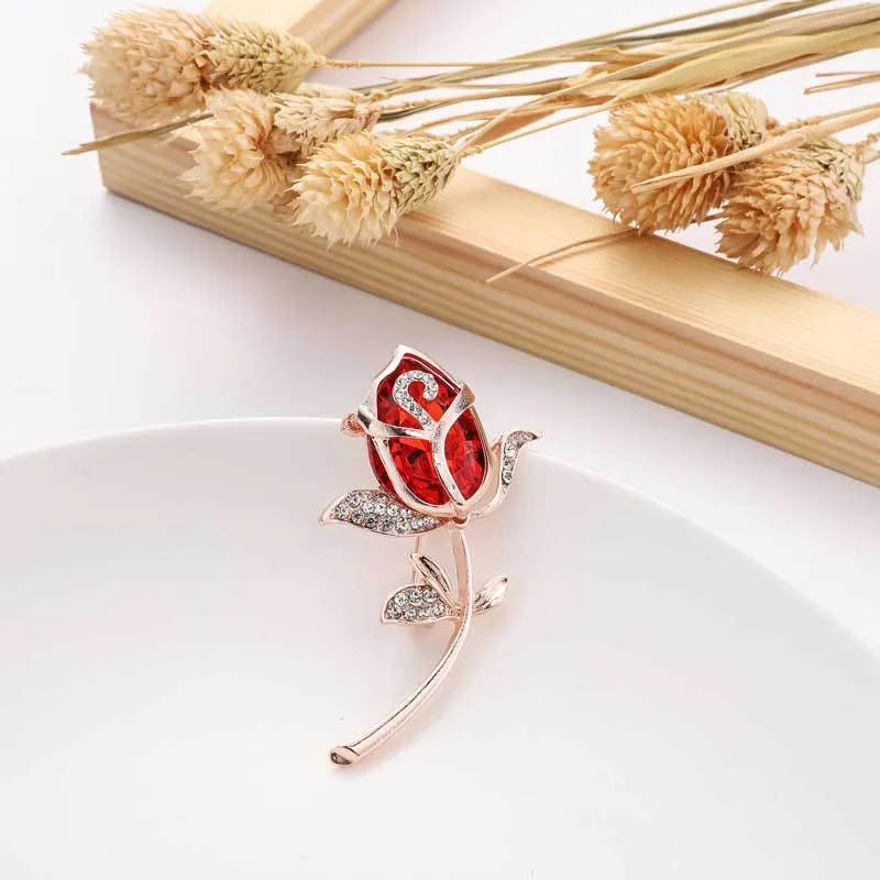 Elegant Flower Butterfly Bird Alloy Inlay Artificial Pearls Rhinestones Women'S Brooches