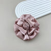 Elegant Flower Cloth Women'S Brooches