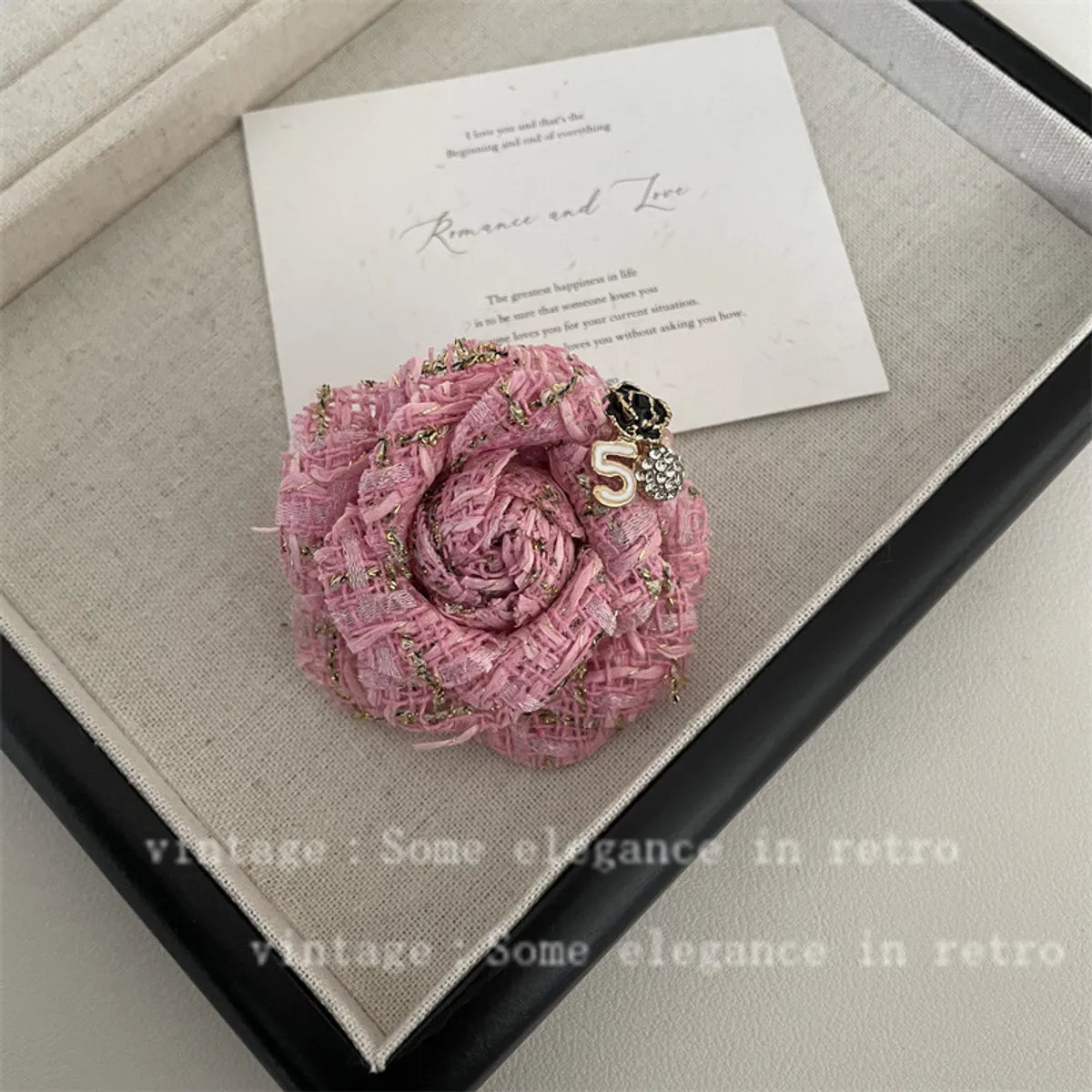 Elegant Flower Imitation Pearl Plating Women'S Brooches